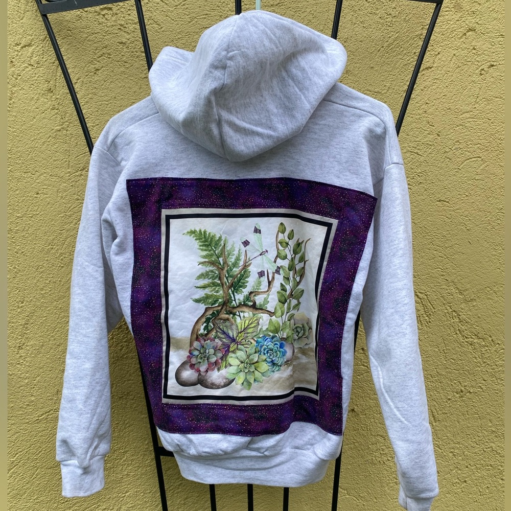Handpainted Patch Hoodie - image 1
